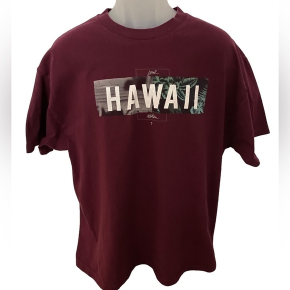 LOCAL MOTION Hawaii Surf Shirt Men XL - Picture 1 of 5